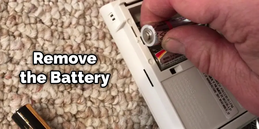 Remove the Battery