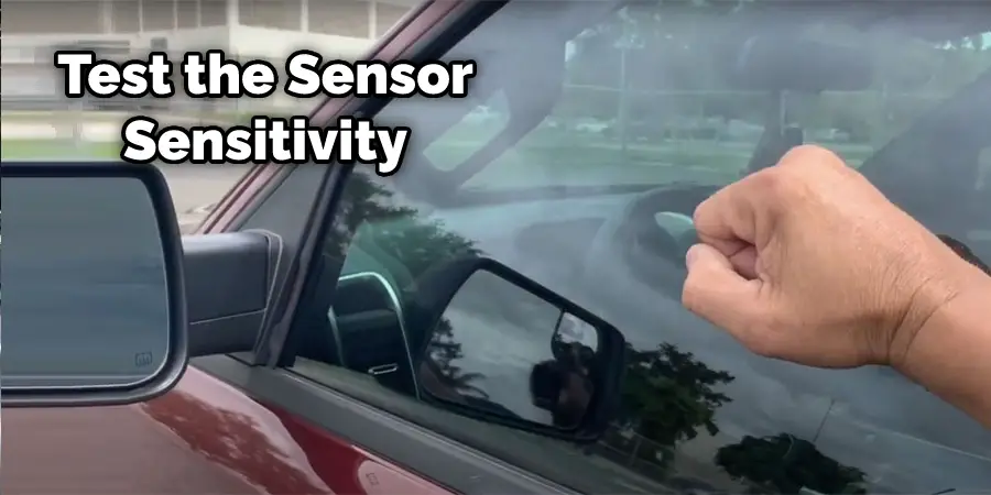 Test the Sensor Sensitivity