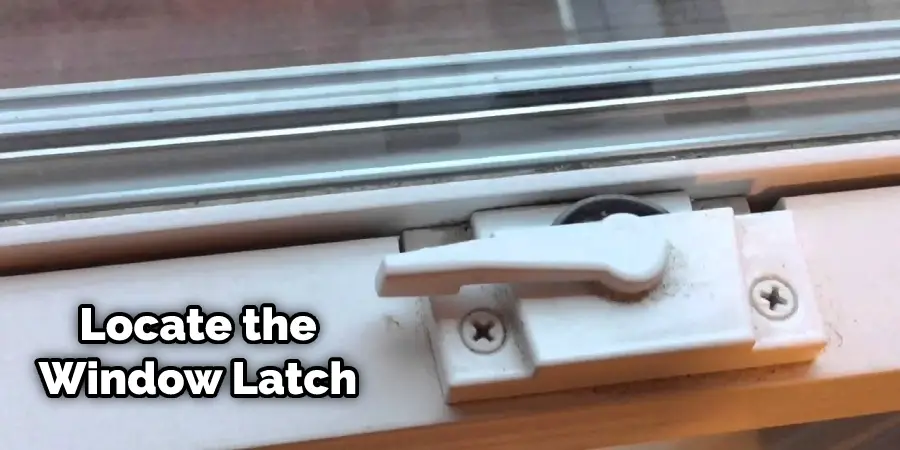 Locate the Window Latch