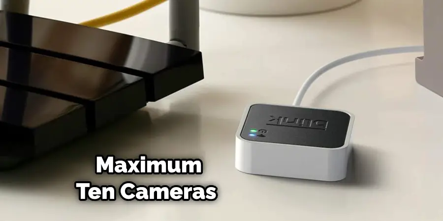Maximum Ten Cameras