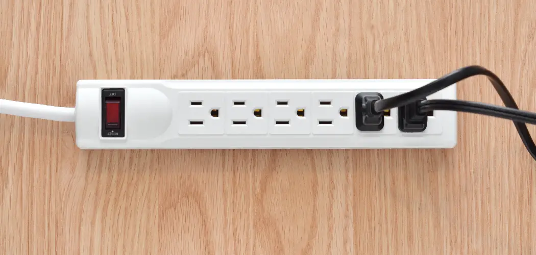 How to Mount a Power Strip Under a Desk