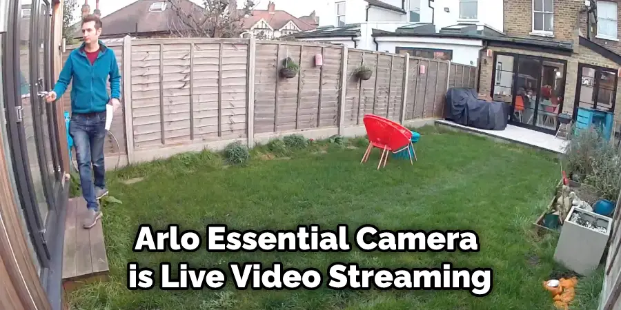 Arlo Essential Camera is Live Video Streaming