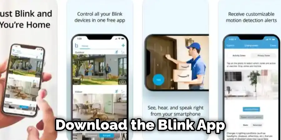 Download the Blink App