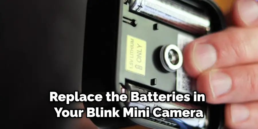 Replace the Batteries in Your Blink Mini Camera