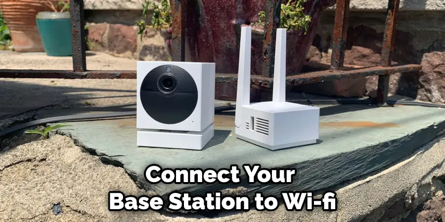 Connect Your Base Station to Wi-fi