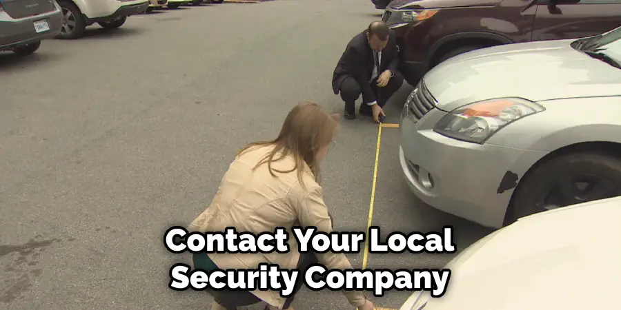 Contact Your Local Security Company