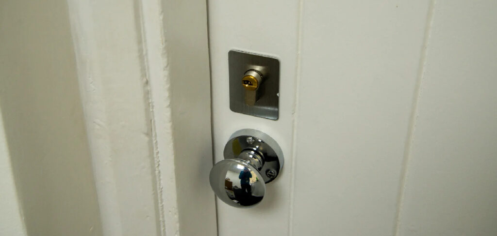 How to Lock a Pocket Door Without a Lock