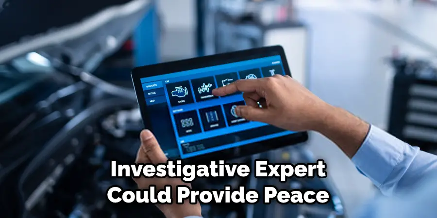 Investigative Expert Could Provide Peace