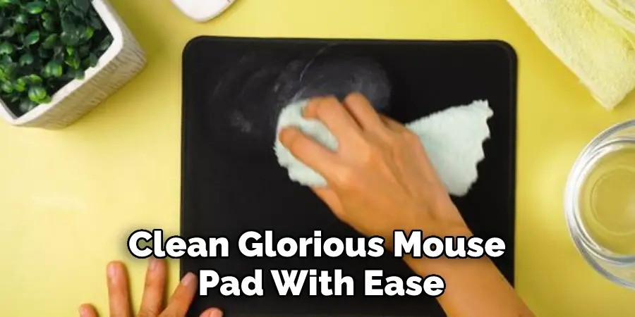Clean Glorious Mouse Pad With Ease