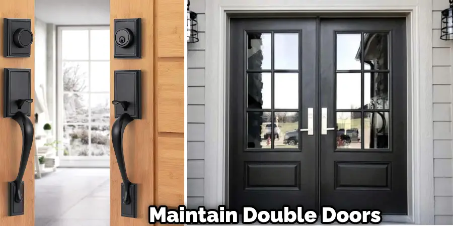 How to Secure Double Doors