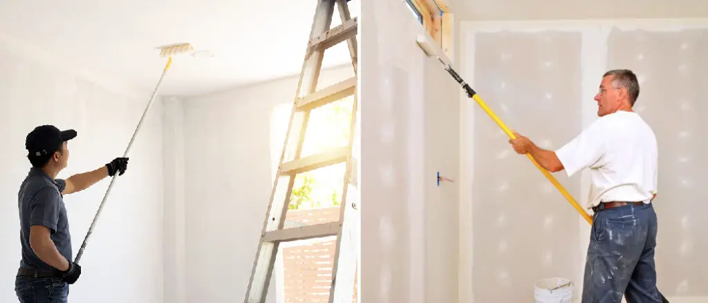 How to Paint High Places Without a Ladder