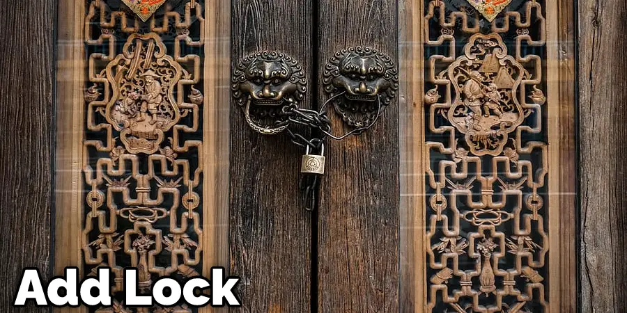 How to Secure Double Doors