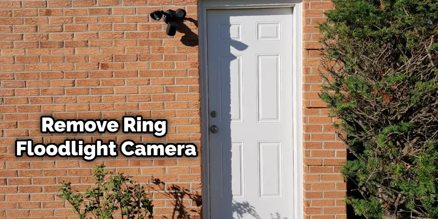 How to Remove Ring Floodlight Camera