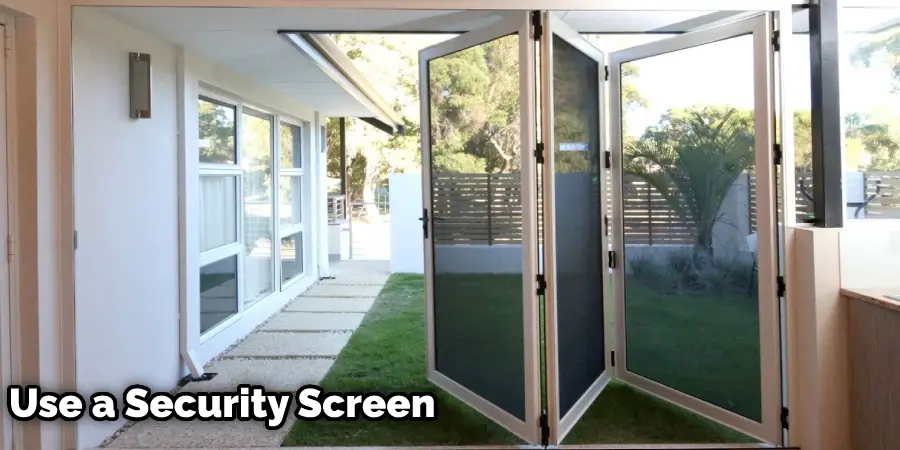 How to Secure Outward Opening Door