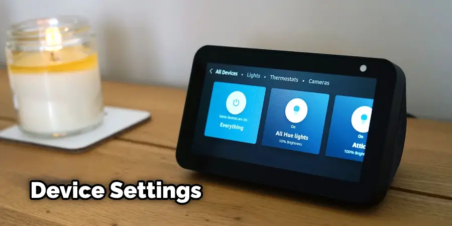 How to Make Alexa Screen Dark at Night