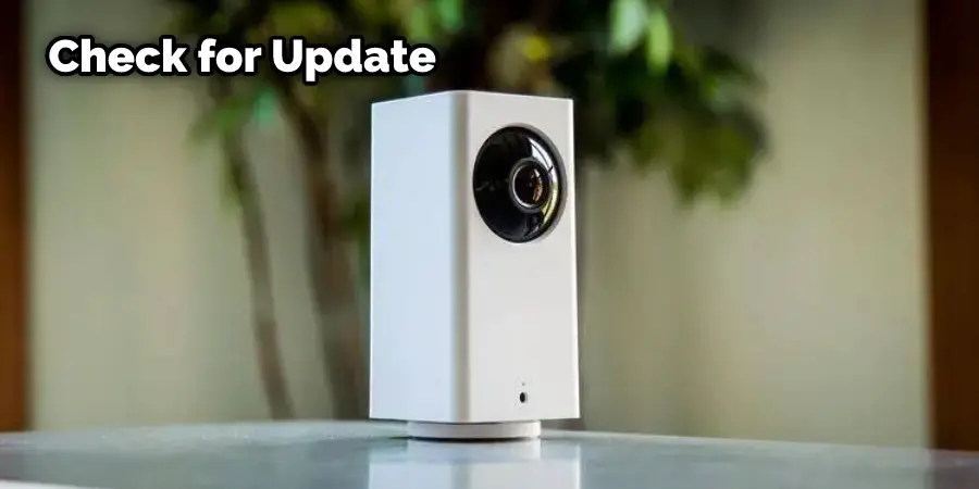 How to Update Wifi on Wyze Camera