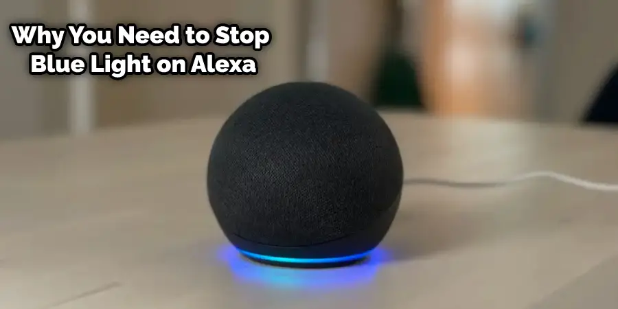 How to Stop Alexa Flashing Blue Light
