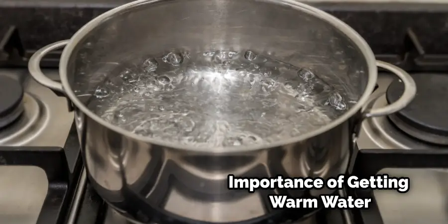 How to Get Warm Water Outside