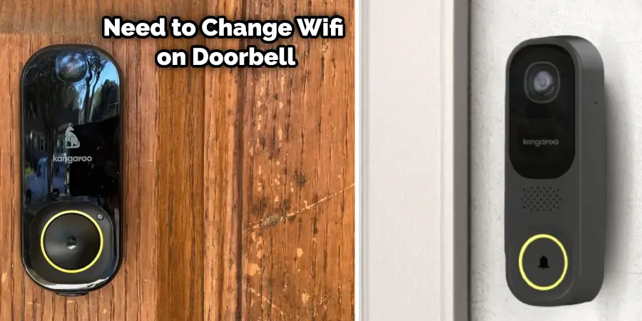 How to Change Wifi on Kangaroo Doorbell