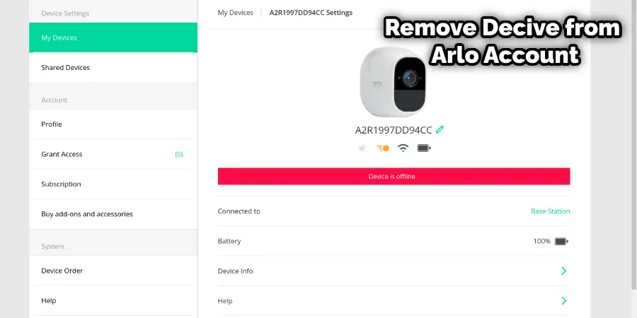 How to Add Arlo Camera to Subscription 