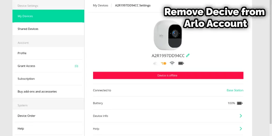 How to Add Arlo Camera to Subscription