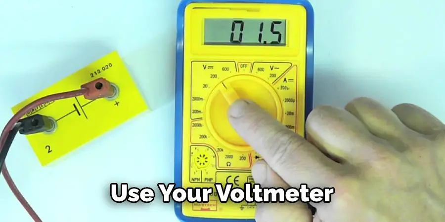 Use Your Voltmeter