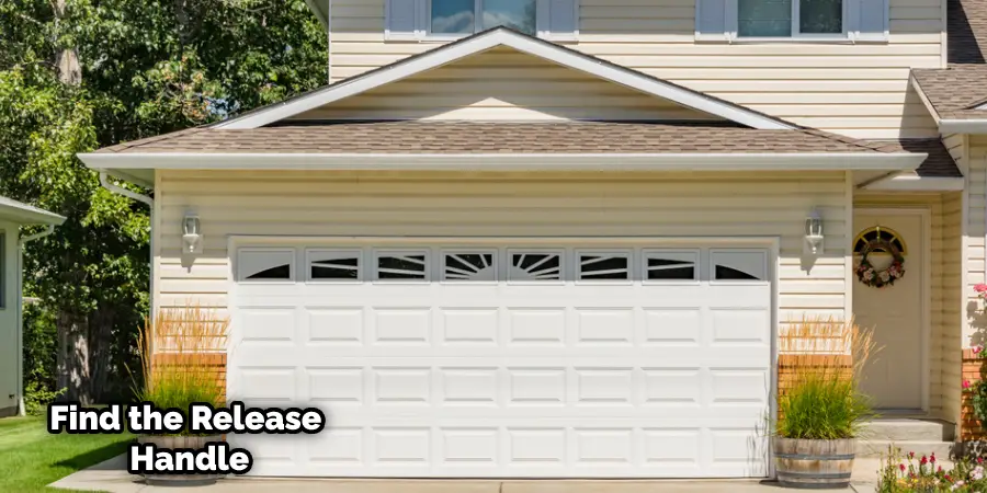 How to Open a Garage Door from The Outside