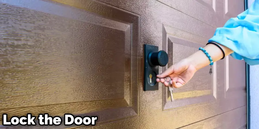 How to Open a Garage Door from The Outside