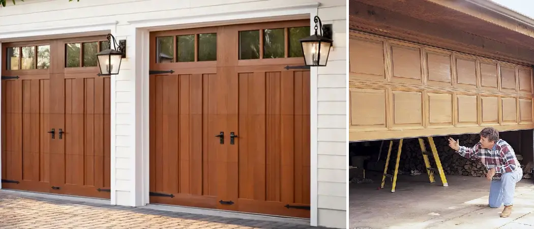How to Open a Garage Door from The Outside
