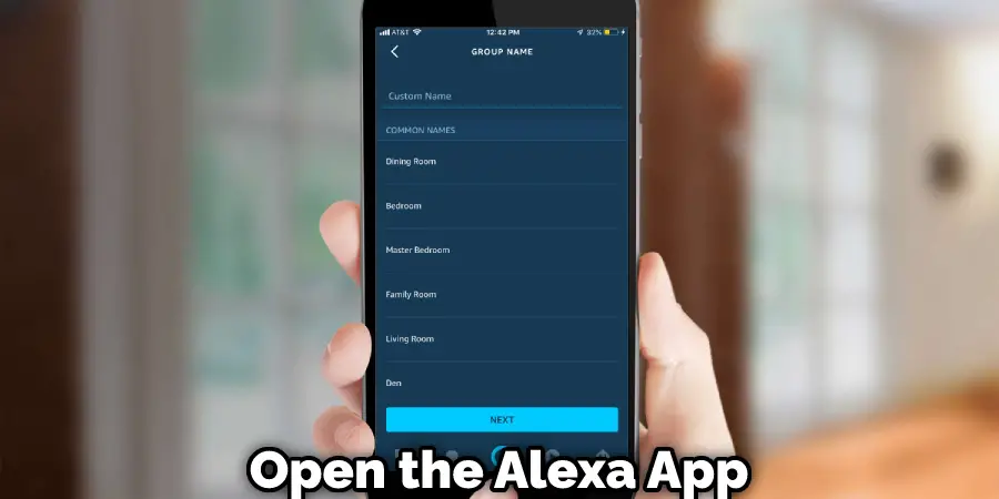 Open the Alexa App