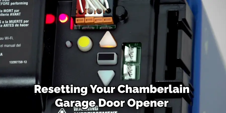 Resetting Your Chamberlain Garage Door Opener