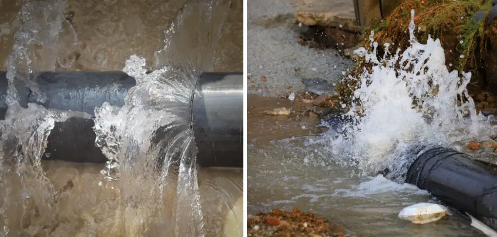 How to Tell if Your Pipes Burst