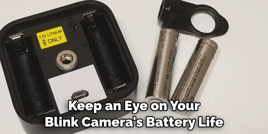 Keep an Eye on Your Blink Camera's Battery Life