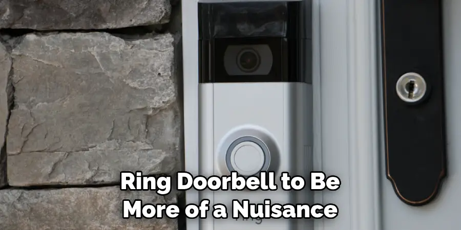 Ring Doorbell to Be More of a Nuisance