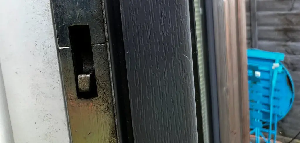 How to Fix Sliding Door Lock Mechanism