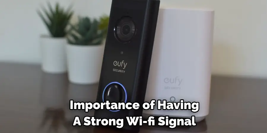 Importance of Having 
A Strong Wi-fi Signal