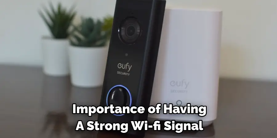 Importance of Having
A Strong Wi-fi Signal