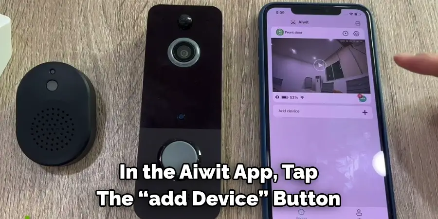 In the Aiwit App, Tap
The “add Device” Button