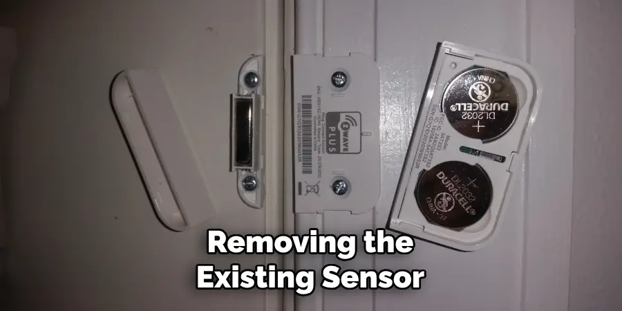 Removing the Existing Sensor