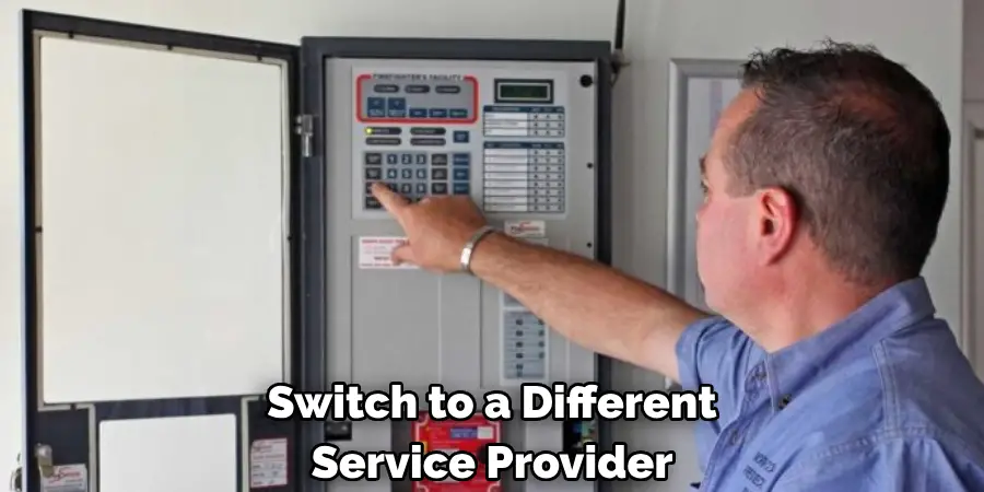 Switch to a Different 
Service Provider