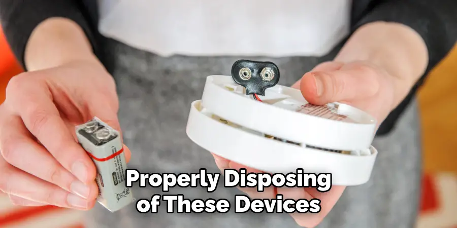 Properly Disposing of These Devices