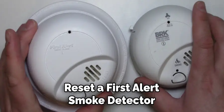 Reset a First Alert Smoke Detector