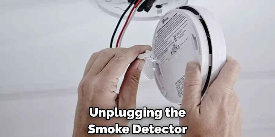 Unplugging the Smoke Detector