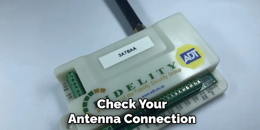 Check Your Antenna Connection