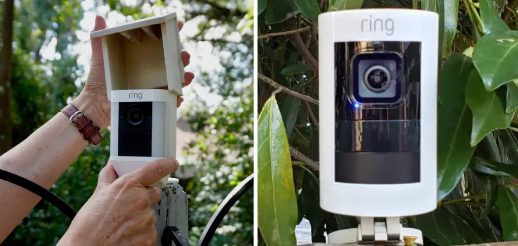 How to Hide Ring Camera Outdoor