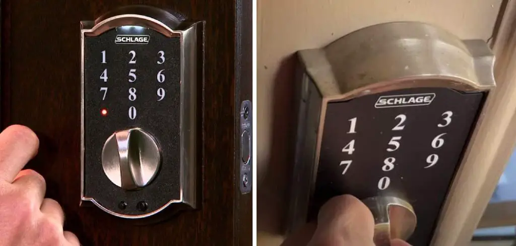 How to Lock Schlage