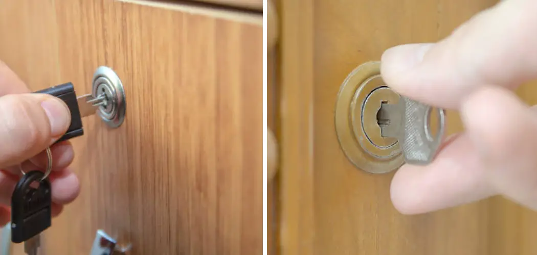 How to Lock a Cabinet