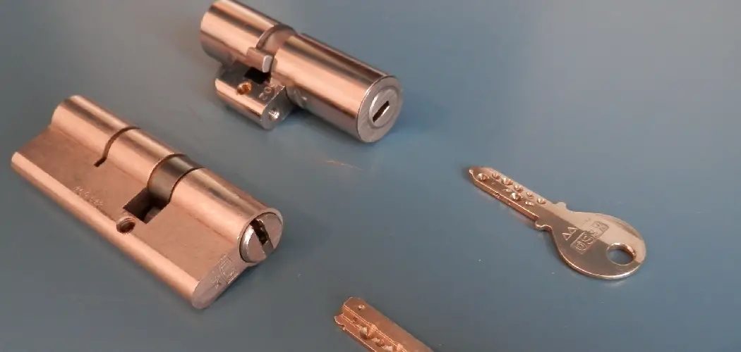 How to Make a Barrel Lock Plunger Key