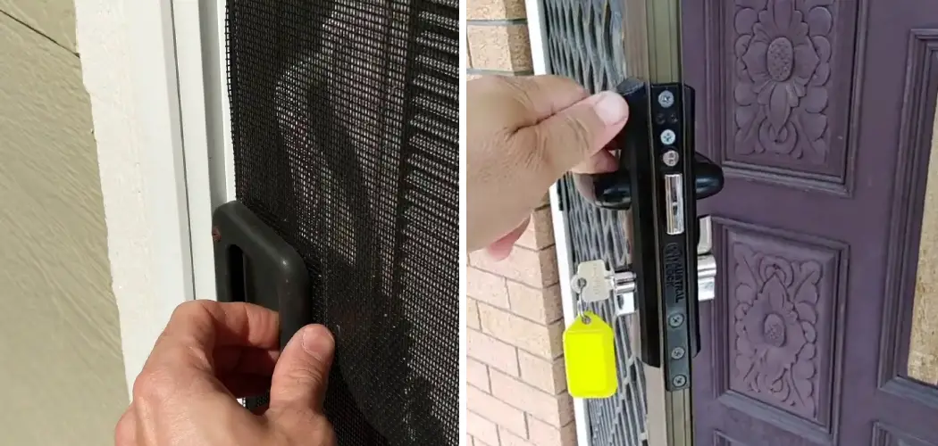 How to Open Locked Screen Door 9 Easy Ways (2025)