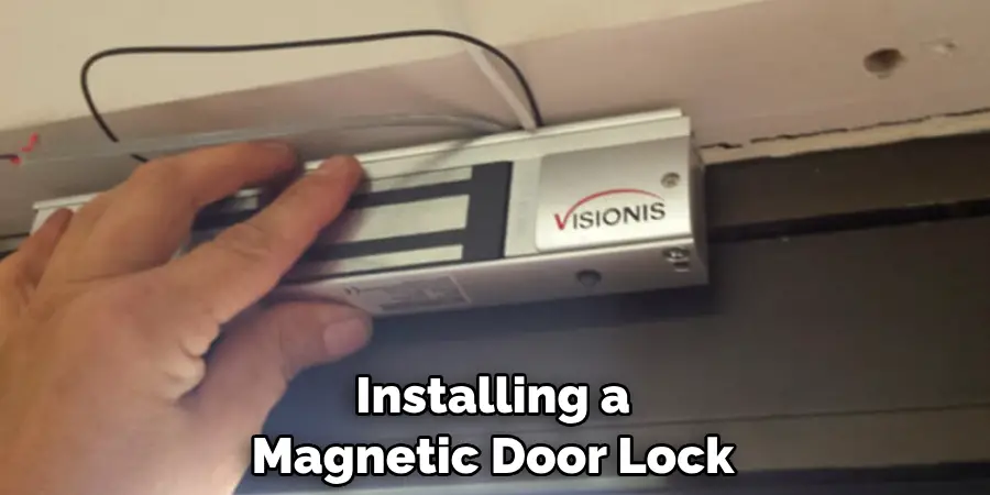 Installing a Magnetic Door Lock